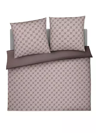 JOOP | Satin Bettwäsche 2x 70x90cm/200x200cm CORNFLOWER DOUBLE Grau | 
